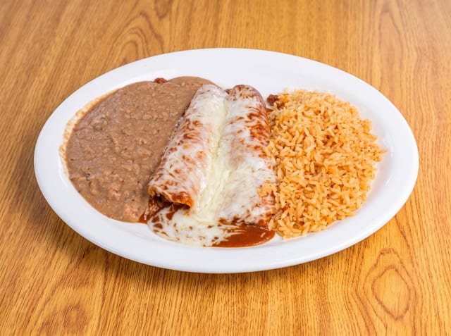 Al Pastor Enchiladas.