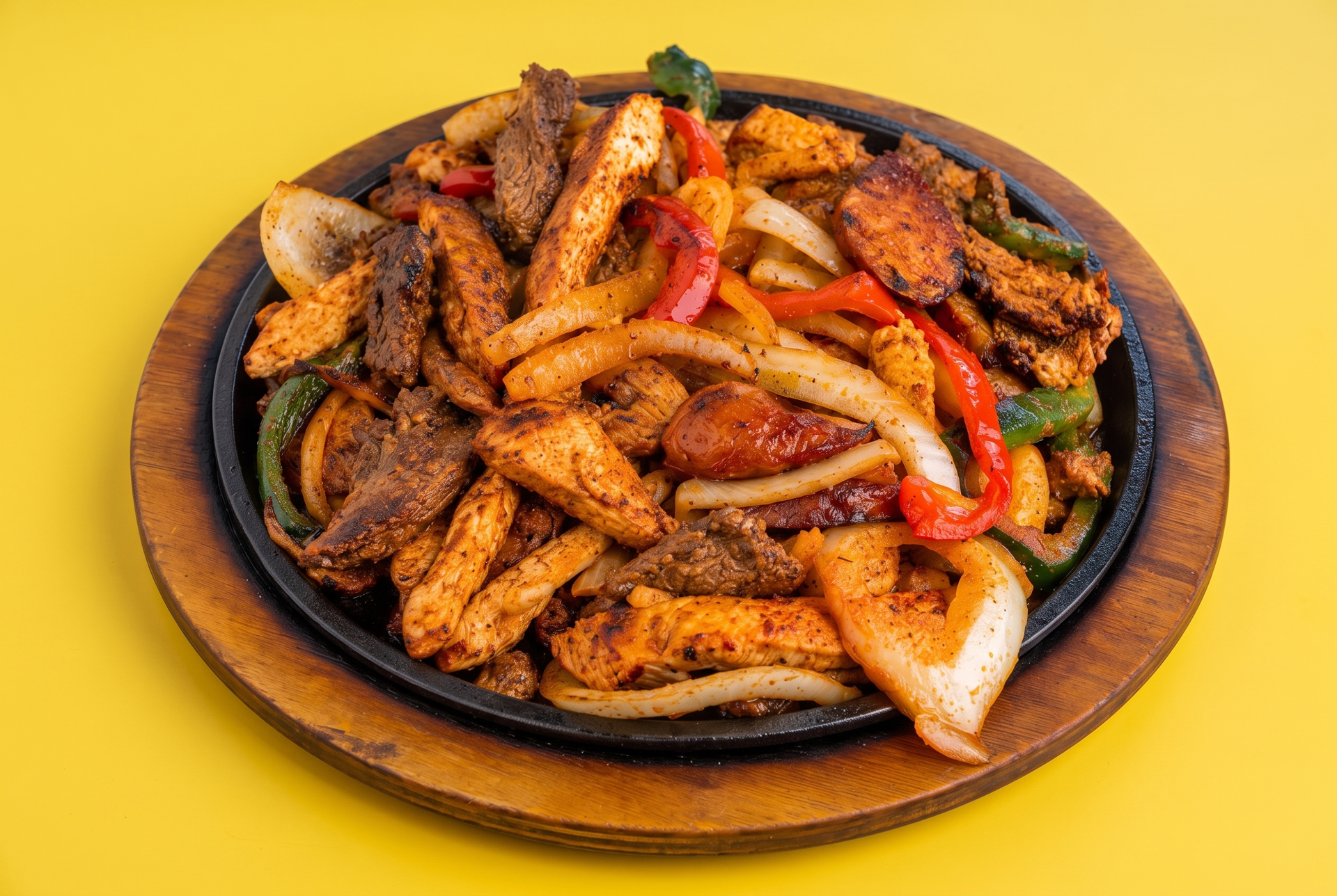 Fajitas made to satisfy every table