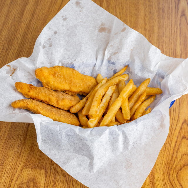 Kids Chicken Fingers.
