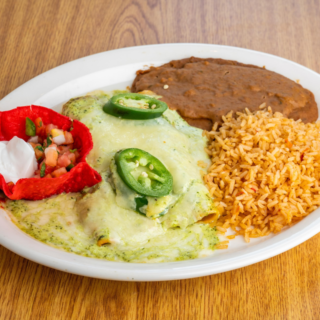 Jalapeño Ranch Chicken Enchiladas.