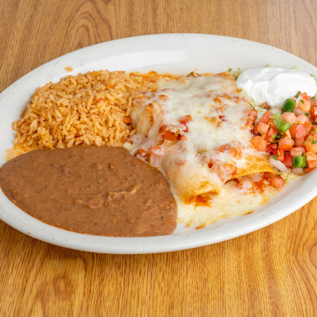Shrimp Enchiladas.